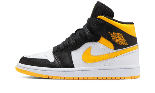 Jordan 1 Mid "Laser Orange Black"
