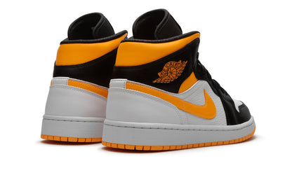 Jordan 1 Mid "Laser Orange Black"