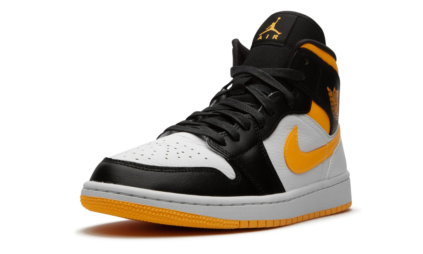Jordan 1 Mid "Laser Orange Black"