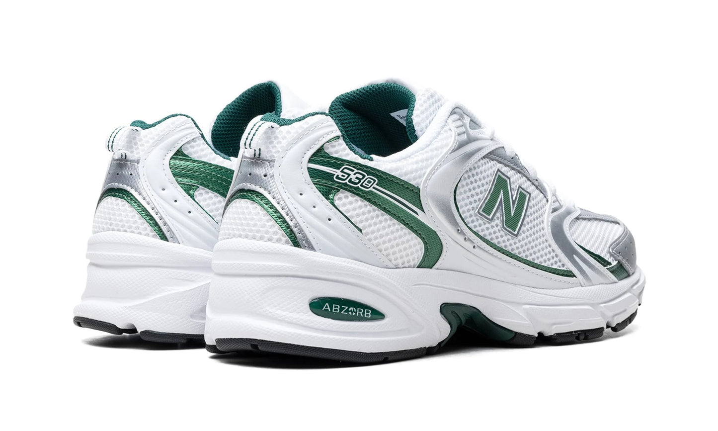 New Balance 530 White Nightwatch Green