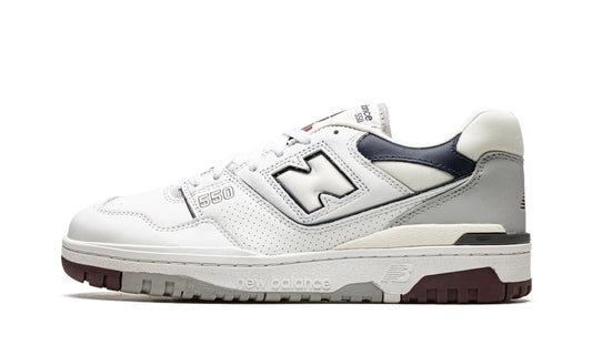 New Balance 550 "White / Indigo / Burgundy"