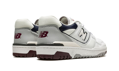 New Balance 550 "White / Indigo / Burgundy"