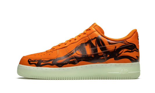 Nike Air Force 1 Low "Orange Skeleton Halloween (2020)"
