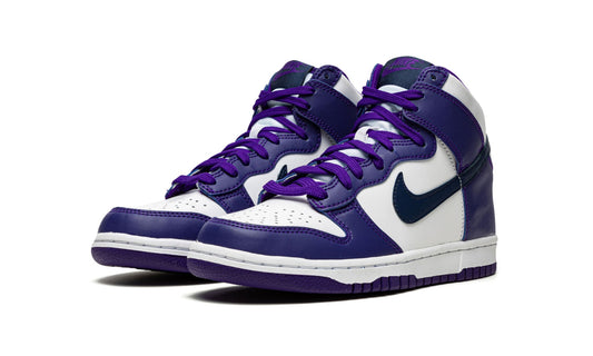 Nike Dunk High "Electro Purple Midnght Navy"